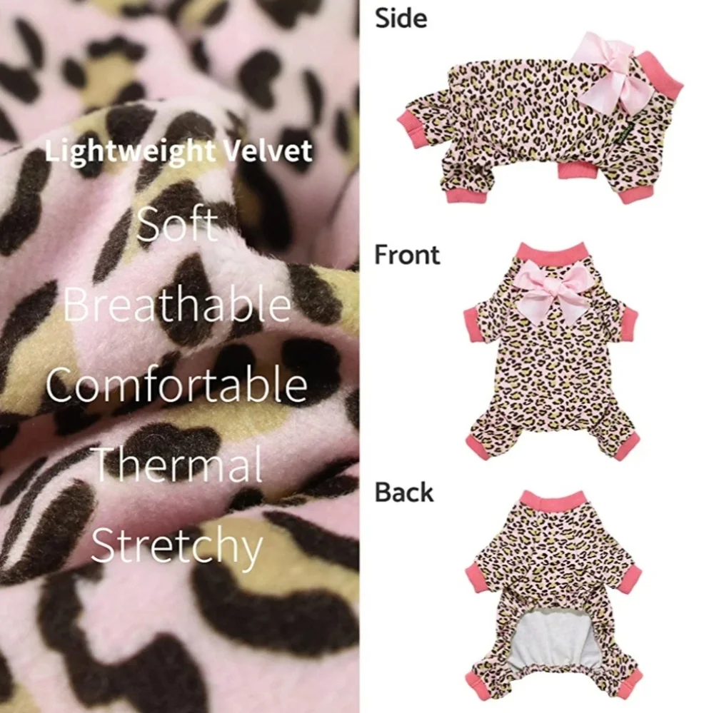 Pink Leopard Print Jumpsuit Ribbed Collar & Cuff Sleep Or Play 🌸HP🌸